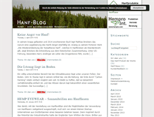 Tablet Screenshot of hanf.org